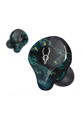 Бездротові Bluetooth навушники Sabbat E12 Ultra Dream Stone c підтримкою aptX (Чорно-зелений)