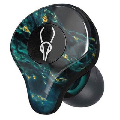 Бездротові Bluetooth навушники Sabbat E12 Ultra Dream Stone c підтримкою aptX (Чорно-зелений)