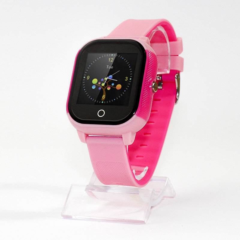 Дитячий смарт-годинник Lemfo DF50 Ellipse Aqua з GPS трекером (Рожевий)