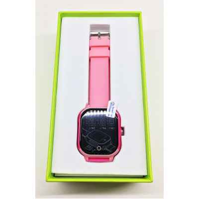 Дитячий смарт-годинник Lemfo DF50 Ellipse Aqua з GPS трекером (Рожевий)