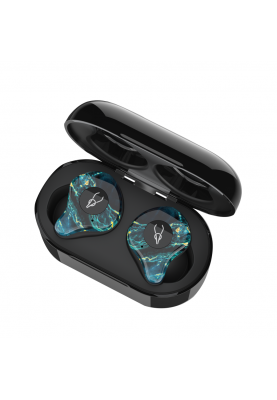 Бездротові Bluetooth навушники Sabbat X12 Ultra Dream Stone з підтримкою aptX (Чорно-зелений)