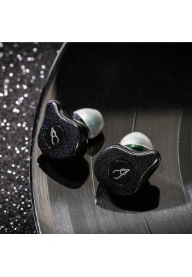 Бездротові Bluetooth навушники Sabbat E12 Ultra Glitter Dark c підтримкою aptX (Black-Jade)
