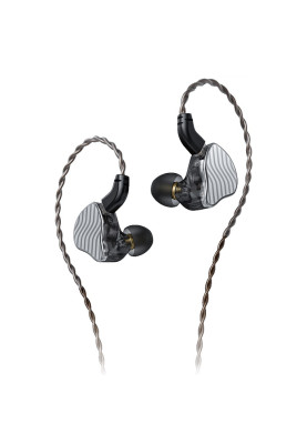 Вакуумні навушники FiiO JH3 з гібридною конструкцією (Чорний)