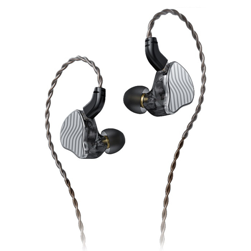 Вакуумні навушники FiiO JH3 з гібридною конструкцією (Чорний)