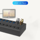 USB hub Acasis H707 на 7 портів USB 3.0 (Чорний)