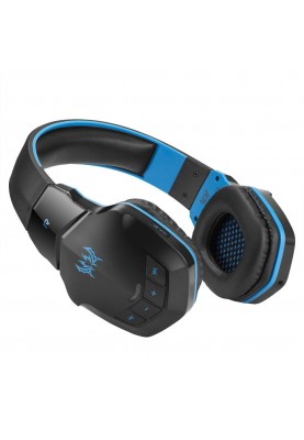 Бездротові Bluetooth навушники Kotion Each B3505 з автономністю до 10 годин (Чорно-синій)