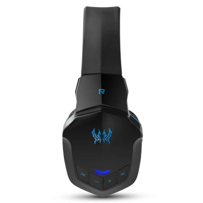 Бездротові Bluetooth навушники Kotion Each B3505 з автономністю до 10 годин (Чорно-синій)
