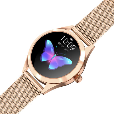 Жіночий розумний годинник Mavens fit KW10 Plus gold edition (Золотий)