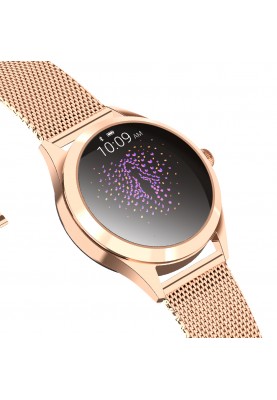 Жіночий розумний годинник Mavens fit KW10 Plus gold edition (Золотий)