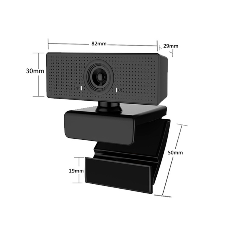 Веб-камера WebCam C60 Full HD 1080p з вбудованим мікрофоном (Чорний)