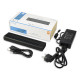 USB hub Acasis H716PB з блоком живлення (Чорний)