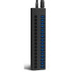 USB hub Acasis H716PB з блоком живлення (Чорний)