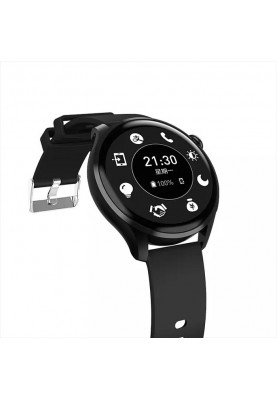 Розумний годинник Lemfo HW66 з AMOLED дисплеєм (Чорний)