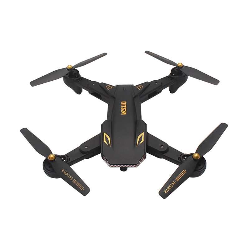 Квадрокоптер Visuo XS809S з камерою 2MP wide angle (Чорний)