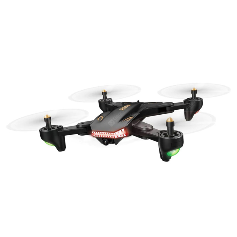 Квадрокоптер Visuo XS809S з камерою 2MP wide angle (Чорний)