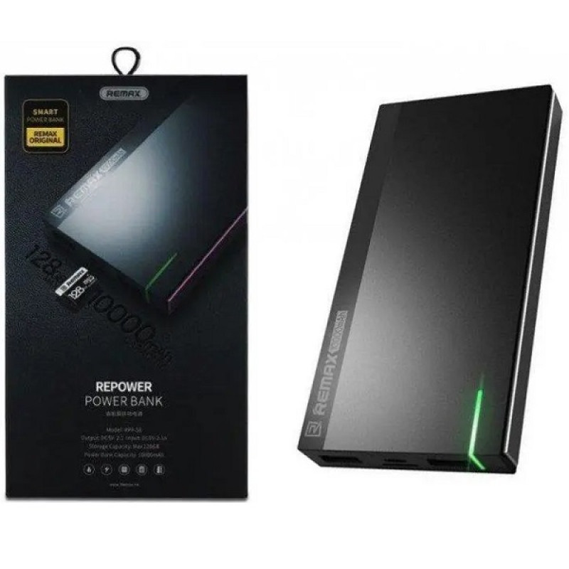 Зовнішній акумулятор Remax Re-Power SDD Drive RPP-58 10000mAh (Сірий)