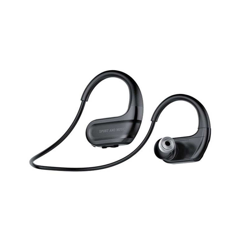 Водонепроникні Bluetooth навушники Lensi X12 для плавання (Чорний)