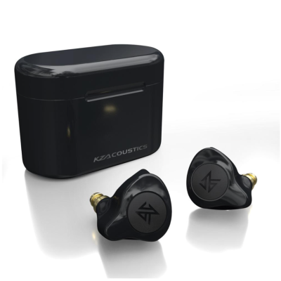 Бездротові Bluetooth навушники KZ S2 з сенсорним управлінням (Чорний)