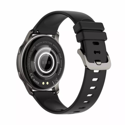 Розумний годинник Linwear LA17 з AMOLED дисплеєм (Чорний)
