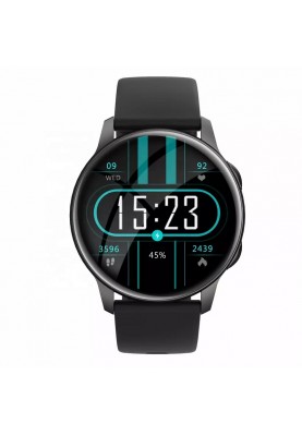 Розумний годинник Linwear LA17 з AMOLED дисплеєм (Чорний)