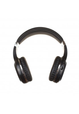 Бездротові Bluetooth навушники Bluedio H Plus з підтримкою MicroSD і радіо (Чорний)