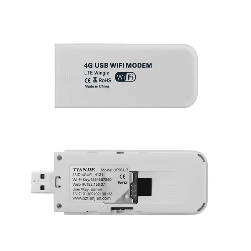 3G/4G USB модем Tianjie UF901-3 під GSM операторів (Білий)