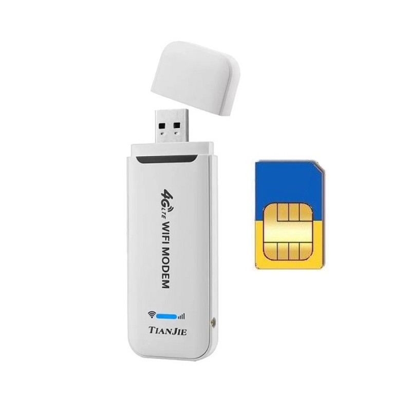 3G/4G USB модем Tianjie UF901-3 під GSM операторів (Білий)