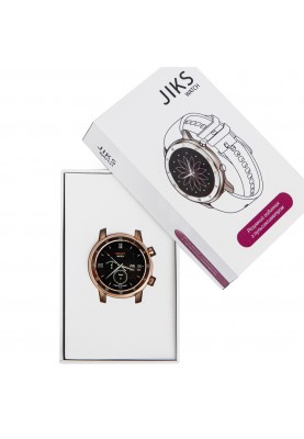 Розумний годинник Jiks Watch з пульсоксиметром (Золотий)