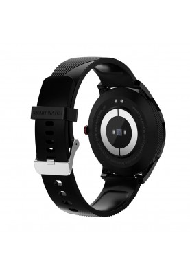 Розумний годинник Lemfo L9 з вимірюванням тиску та ЕКГ (Чорний)