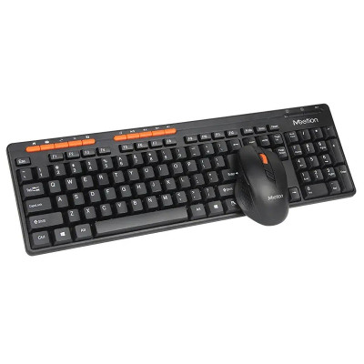 Комплект Meetion MT-4100 бездротова клавіатура та миша 2.4Gz (Чорний)