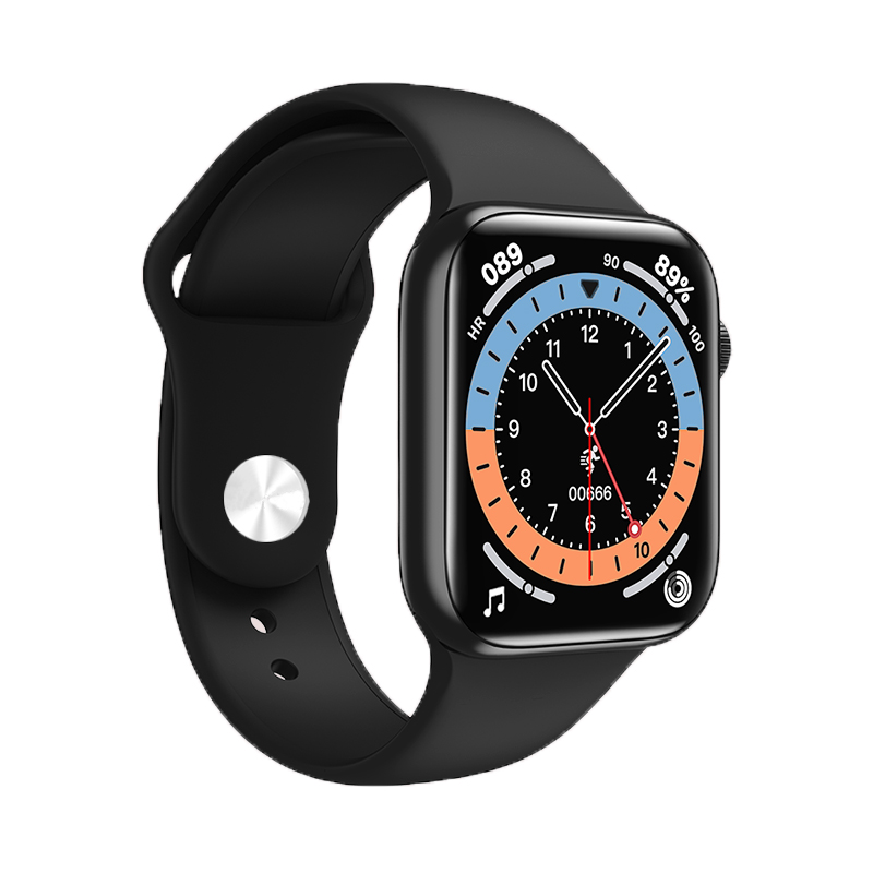 Розумний годинник Lemfo HW16 Silicone з вимірюванням тиску та кисню в крові (Чорний)
