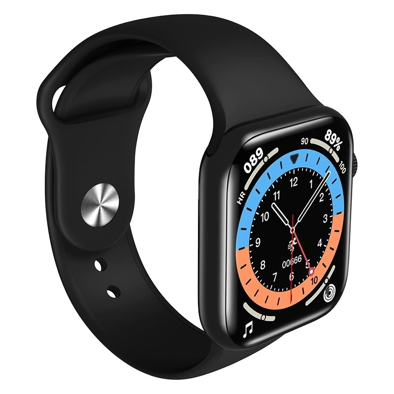Розумний годинник Lemfo HW16 Silicone з вимірюванням тиску та кисню в крові (Чорний)