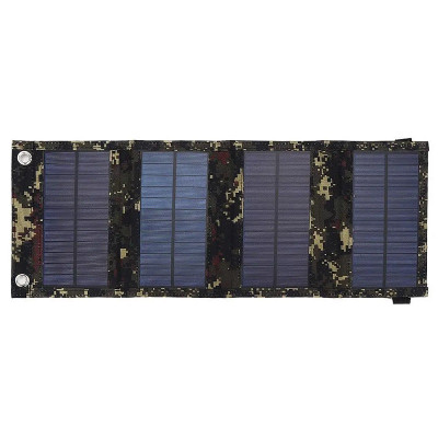Сонячний зарядний пристрій Solar Power Bank 14w 5V 1A з контролером та USB (Камуфляжний)