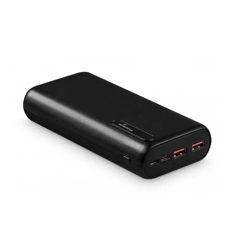 Зовнішній акумулятор Mediarge 20000mAh 22.5W LED Screen PD3.0 + QC3.0 M756 (Чорний)