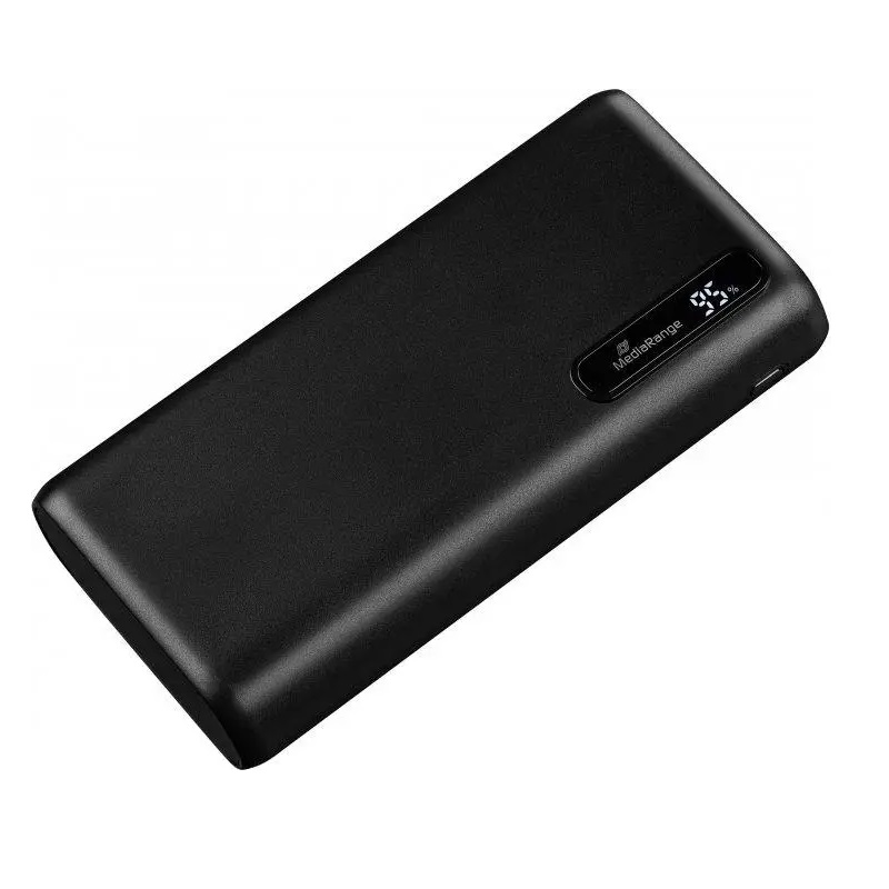 Зовнішній акумулятор Mediarge 20000mAh 22.5W LED Screen PD3.0 + QC3.0 M756 (Чорний)