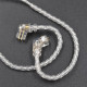 Кабель для навушників KZ Lightning 2PIN 0,75 мм (ZST/ZSR/ES3/ED12/ZS10/ZSN/AS10/BA10) (Білий)