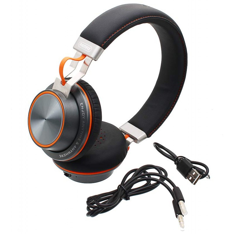 Бездротові навушники Remax RB-195HB з мікрофоном (Чорний)