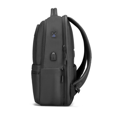 Рюкзак для ноутбука 15.6 дюймів Mark Ryden Coast MR9103SJ з USB портом та ортопедичною спинкою (Чорний)