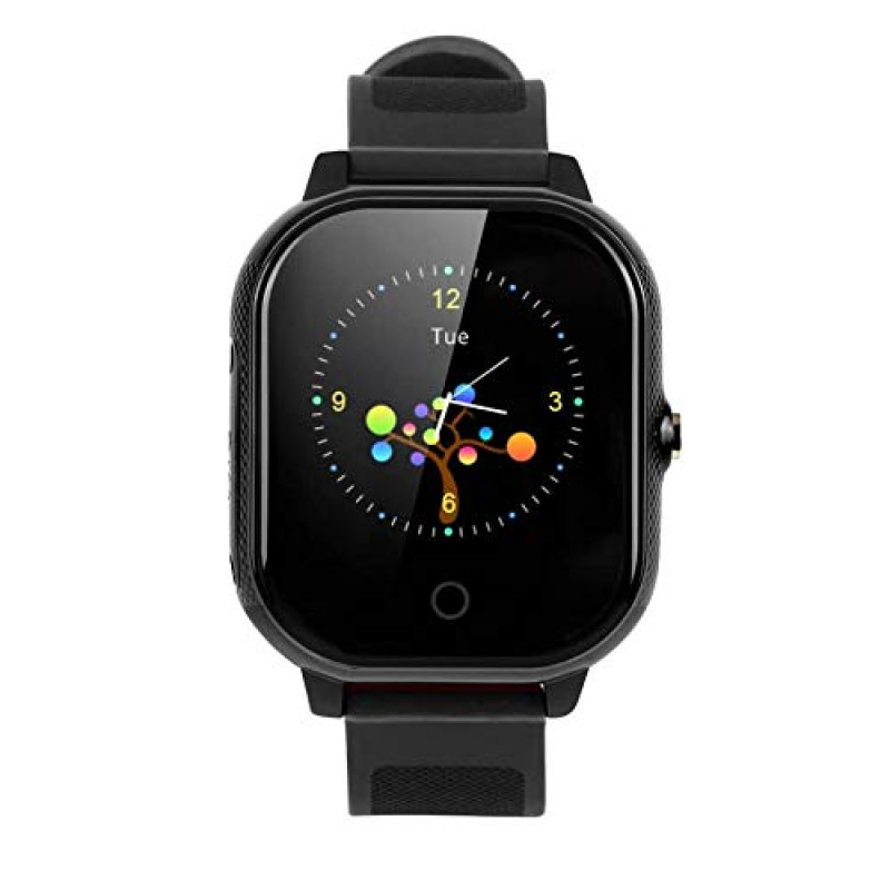 Дитячий смарт-годинник Lemfo DF50 Ellipse Aqua з GPS трекером (Чорний)