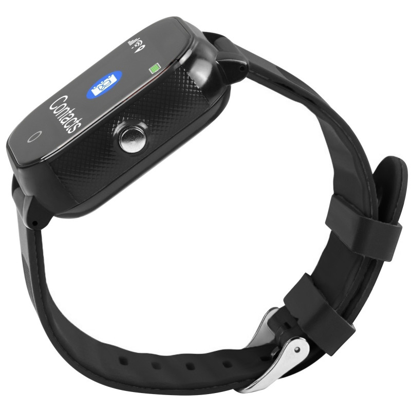 Дитячий смарт-годинник Lemfo DF50 Ellipse Aqua з GPS трекером (Чорний)