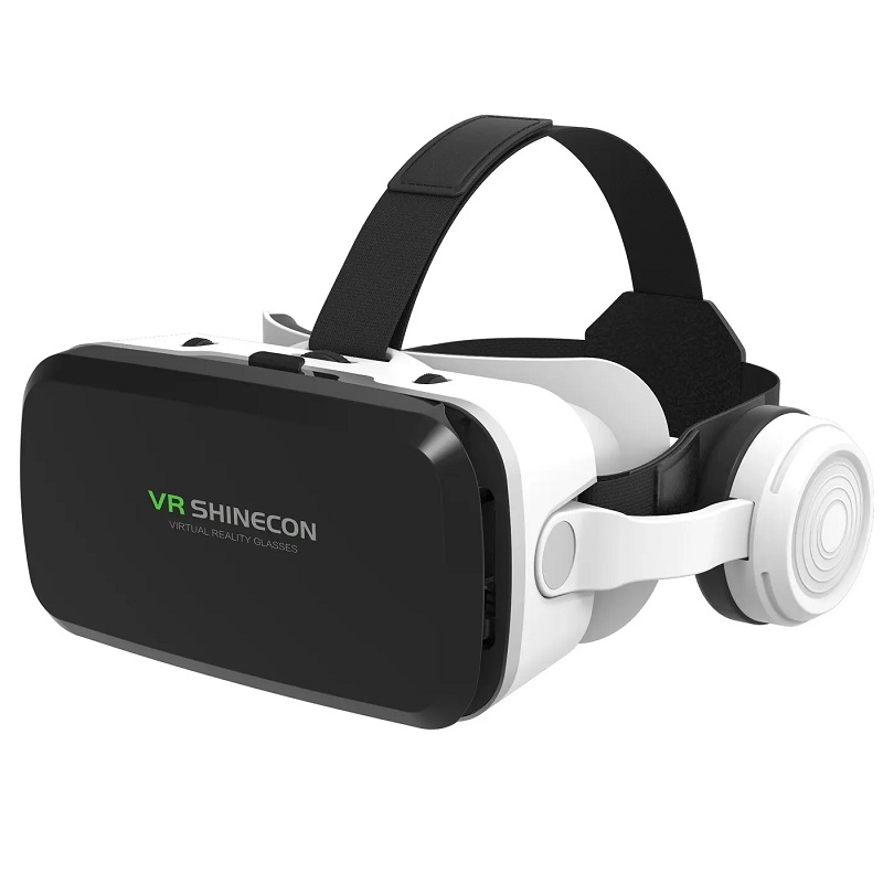 Гарнітура віртуальної реальності Shinecon SC-G04DBS з навушниками (Чорний)