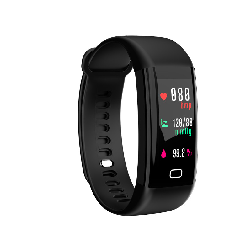 Розумний фітнес браслет Lemfo F07 Health з вимірюванням температури (Чорний)