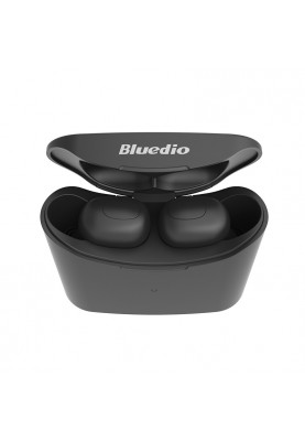 Бездротові Bluetooth навушники Bluedio T Elf із зарядним кейсом (Чорний)