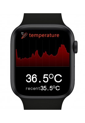 Розумний смарт годинник IWO 13 з вимірюванням кисню в крові (Чорний)