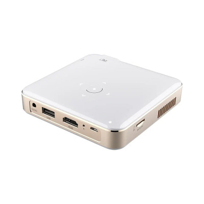 Портативний проектор Jiks Pix Miracast із підтримкою бездротового підключення (Білий)