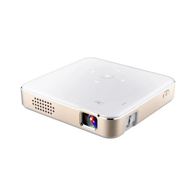 Портативний проектор Jiks Pix Miracast із підтримкою бездротового підключення (Білий)
