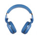 Бездротові Bluetooth навушники Bluedio T2 Plus з вбудованим радіо (Синій)