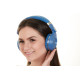 Бездротові Bluetooth навушники Bluedio T2 Plus з вбудованим радіо (Синій)