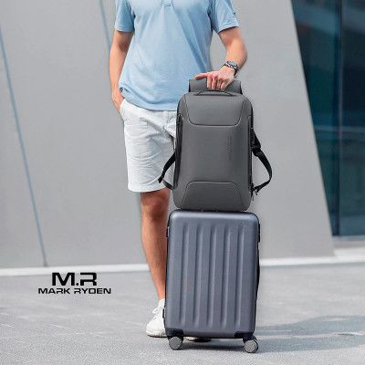 Рюкзак для ноутбука 15.6 дюймів Mark Ryden MR9116 з кодовим замком та USB-портом (Сірий)