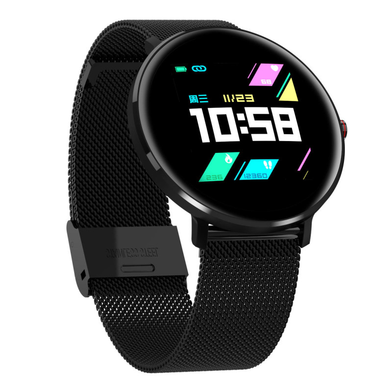 Розумний годинник Lemfo L10 Metal з функцією ECG (Чорний)